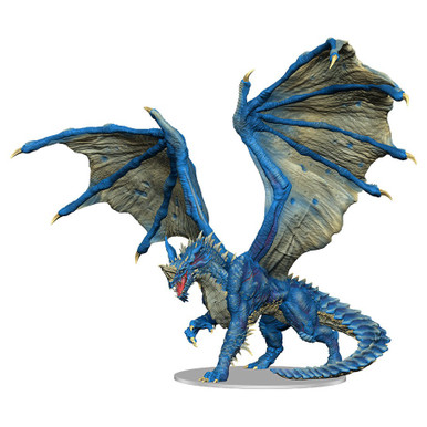 RPG Miniatures: Icons of the Realms - Adult Blue Dragon - Premium 