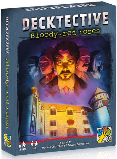 Board Games: Decktective: Bloody Red Roses (blue box) - Tower of Games