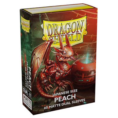Card Sleeves: Dragon Shields: Japanese (60) Matte Dual - Peach - Tower ...