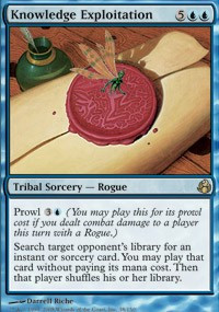 Magic The Gathering - Carta Knowledge Exploitation (Sfruttamento Della Conoscenza) - Rara, Set Morningtide (MOR) - Gioco Di Carte Collezionabili