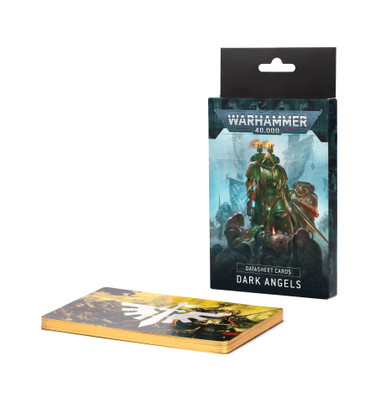 WARHAMMER 40K Dark Angels DATA CARDS CARTE DATI 44-02-02 GAMES WORKSHOP ITA