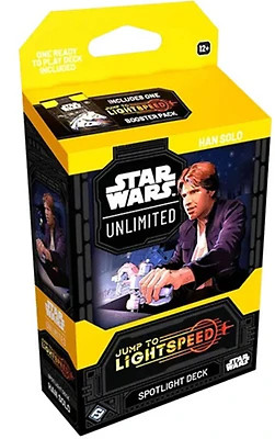 swu jump to lightspeed booster box SWU JUMP TO LIGHTSPEED DECK: HAN SOLO – Arkain Hobbies & Games
