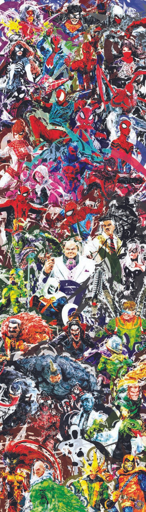 Spiderverse Tapestry Spiderverse Tapestry