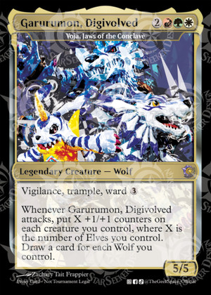 Garurumon, Digivolved (Voja, Jaws of the Conclave)