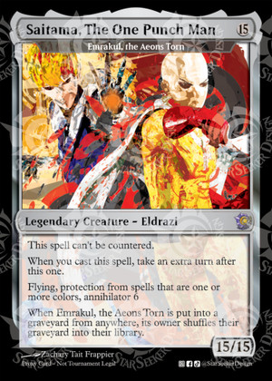 Saitama, The One Punch Man (Emrakul, The Aeons Torn)