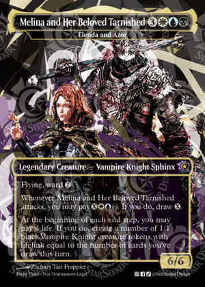 Melina and Her Beloved Tarnished (Elenda and Azor)