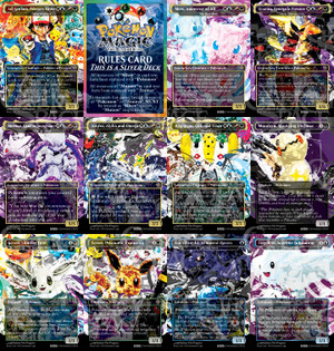 Proxy Pokemon MTG Commander Deck Proxy Pokemon MTG Commander Deck