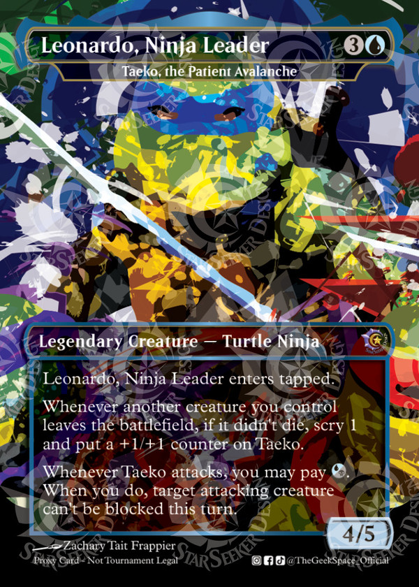 Leonardo, Ninja Leader (Taeko, The Patient Avalanche)