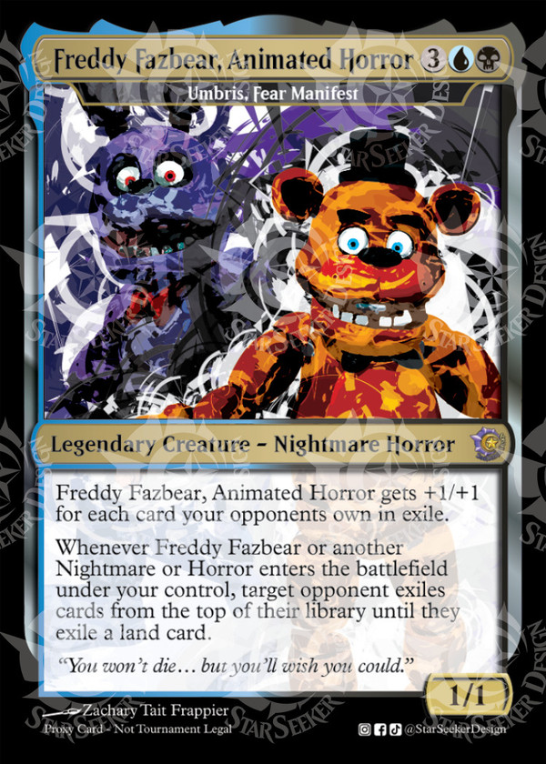 Freddy Fazbear, Animated Horror