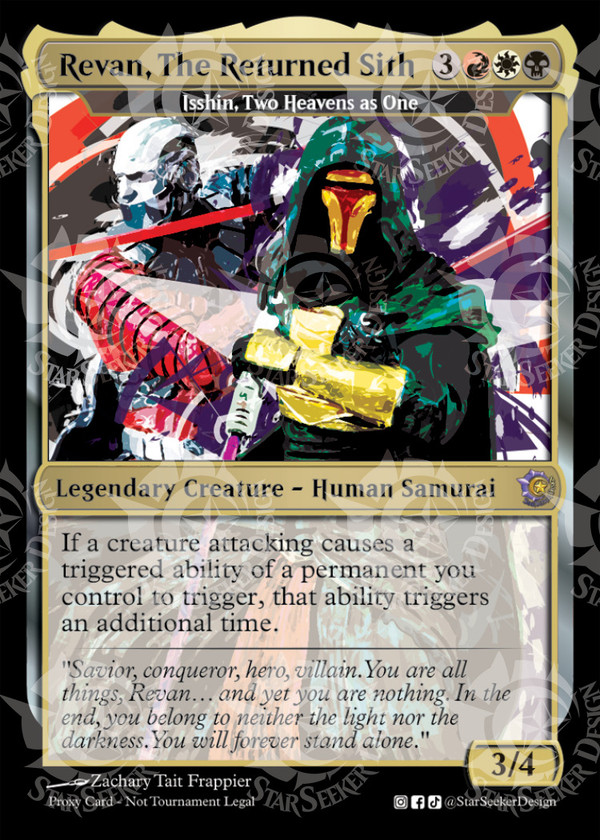 Revan, The Returned Sith (Isshin, Two Heavens as One)