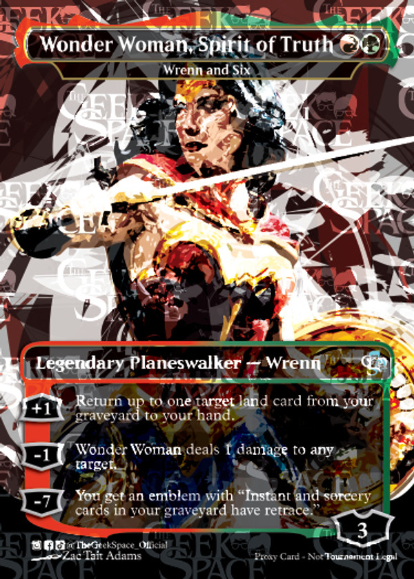 Wonder Woman, Spirit of Truth + Emblem (Wrenn and Six)