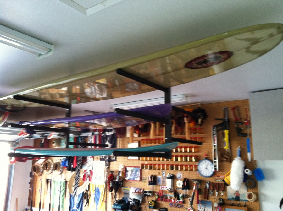 Surfboard Ceiling Storage Rack SUP Ceiling Mounted Rack Surf Racks