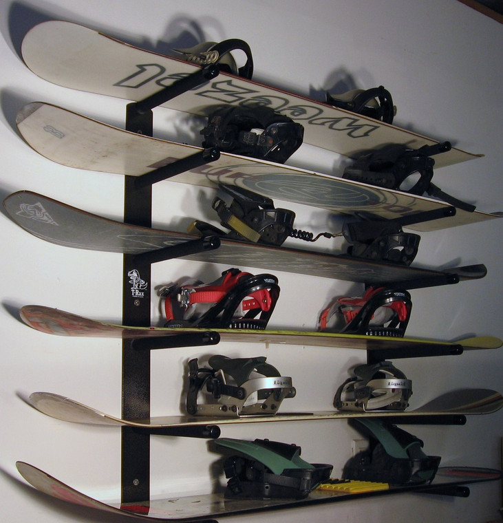 The Best Wall Mounted Snowboard Racks for your Home and Garage snowboard storage. 
100% Made in the U.S.A. 
