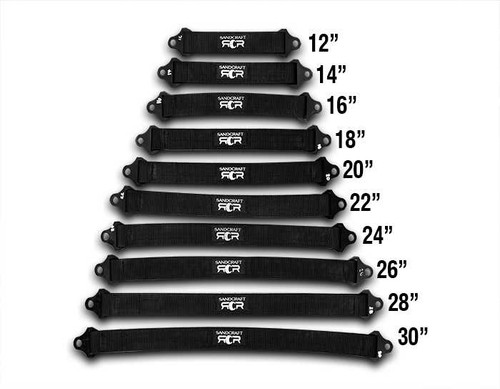 Sandcraft Limit Straps -Individual - Sizes 12-40" SXS Unlimited RZR Stereo X3 Stereo