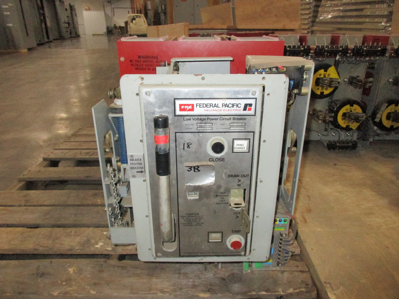 Fps5 30 Federal Pacific 800a Mo Do Lsig Air Circuit Breaker