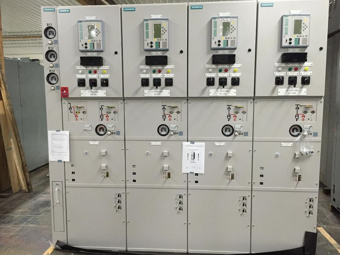 Siemens 8DA10 1250A 38KV SF6 GasInsulated Switchgear (55) Bullock