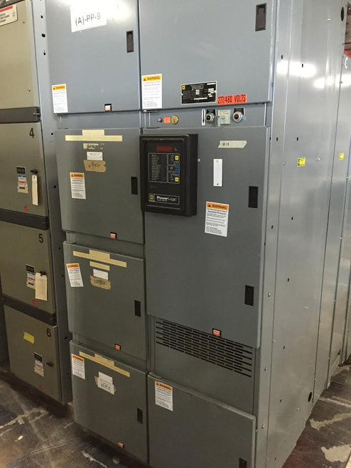 Square D PowerZone III 480/277V Switchgear (#19) - Bullock Breakers