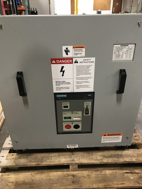 15-GMI-500-1200-130 Siemens 15Kv 1200A Vacuum Circuit Breaker