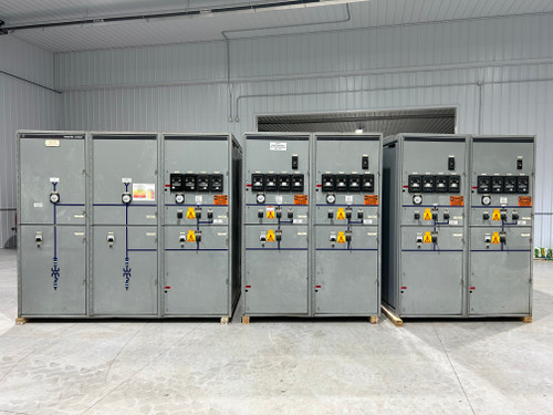 GE PowerVac 15KV 1200A Main Lug Switchgear Lineup (#277)