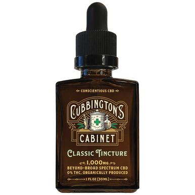 tobacco tincture Cubbington's Cabinet Classic Tincture 1,000mg