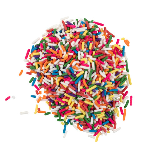 Chocolate-Flavored Rainbow Sprinkles