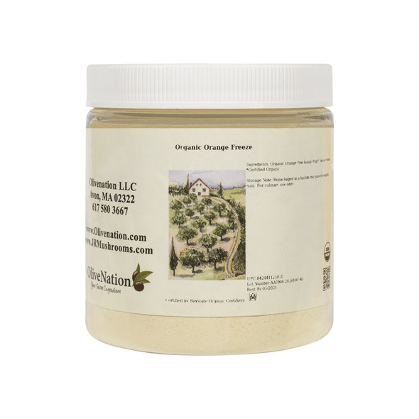 Orange Freeze Dried Fruit Powder, Organic
