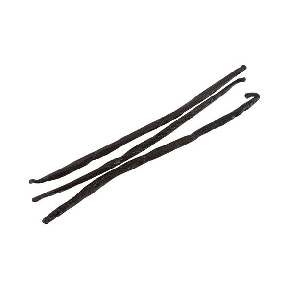 Madagascar Vanilla Beans, Small 13cm, Organic