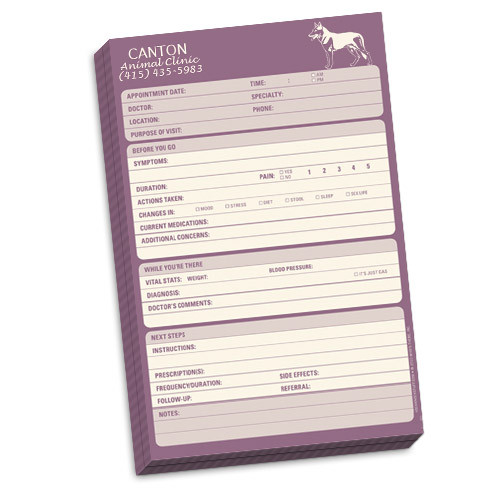 8.5 x 5.5 Notepad - Clash Graphics