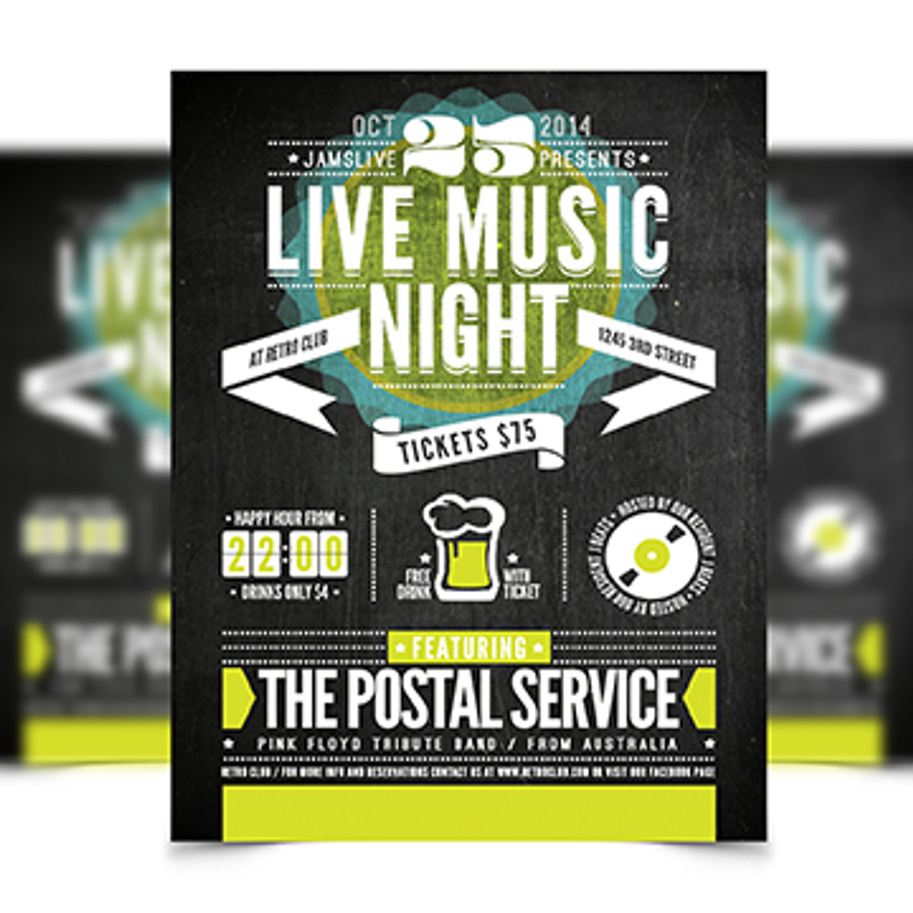 1/4 Page Glossy Flyer - Clash Graphics 1-4-page-glossy-flyer-clash-graphics