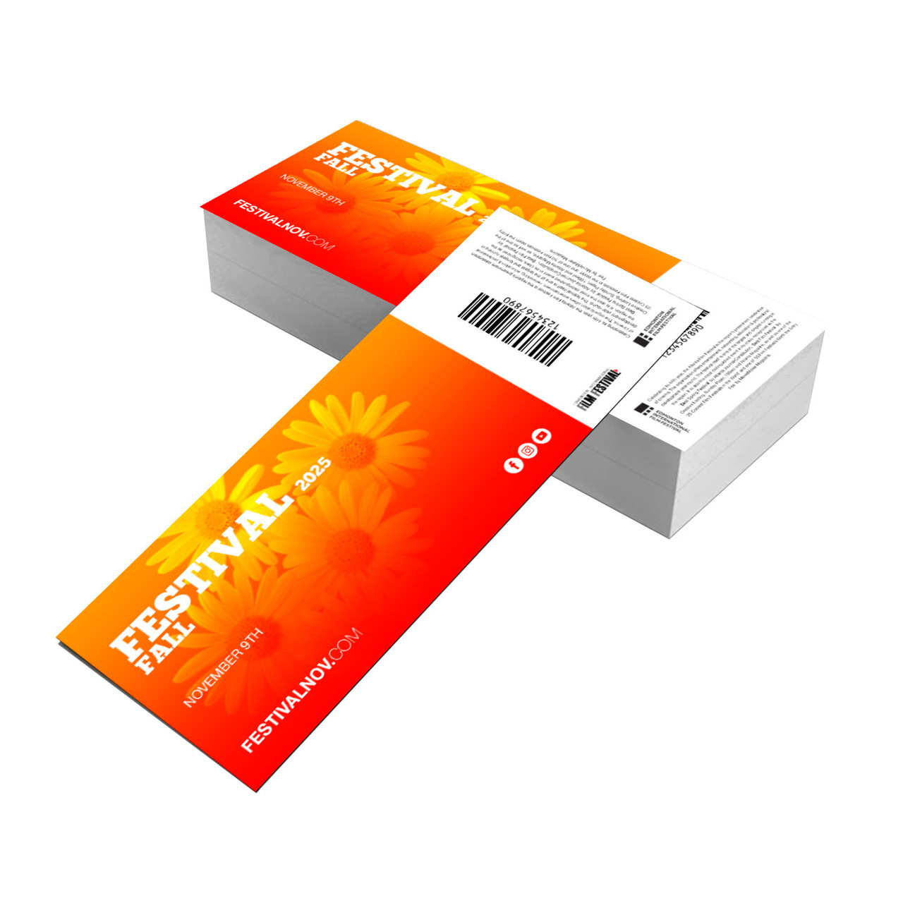 2 x 5.5 Tickets NEXT DAY - Clash Graphics