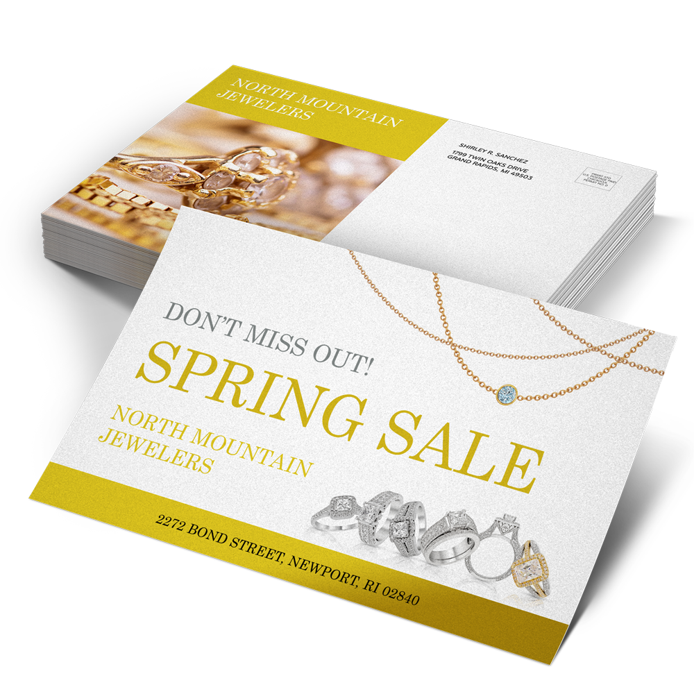 5 X 7 Postcard 16pt Stock - Clash Graphics