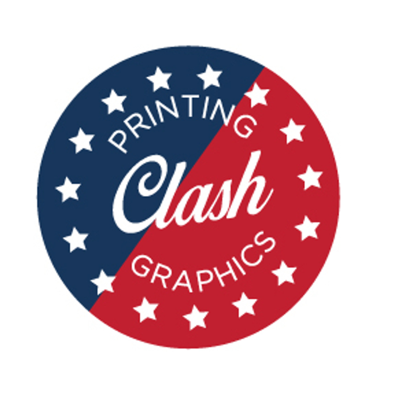 Circle Sticker 3.5" - Clash Graphics