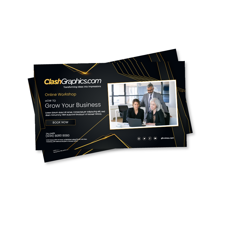 Flyer Printing in Atlanta | Same Day Flyer Printing Atlanta | Clash ...