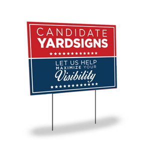 Clash Graphics full color yard signs are printed on 4mm coroplast material and ready for pick up in 3-5 business days. The H-Stakes are sold separately.