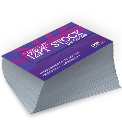 Our full color business cards are printed cheap and fast. 5,000 business cards are done the next day Atlanta Georgia and Miami Florida. Same day printing is available in Atlanta for increments of 250, 500 and 1,000. 1,000 full color business cards are printed in two days. In New York, California, and Chicago the turnaround is 2-4 days. We offer 12 point, 14 point and 16 point card stocks. Business cards are always free shipping, full color, both sides and printed on quality card stocks. SAME DAY PRINTING IS PRINTED ON 12PT CARD STOCK WITH A CUT OFF TIME OF 12:30PM FOR SAME DAY SERVICE Our full color business cards are printed cheap and fast. 5,000 business cards are done the next day Atlanta Georgia and Miami Florida. Same day printing is available in Atlanta for increments of 250, 500 and 1,000. 1,000 full color business cards are printed in two days. In New York, California, and Chicago the turnaround is 2-4 days. We offer 12 point, 14 point and 16 point card stocks. Business cards are always free shipping, full color, both sides and printed on quality card stocks. SAME DAY PRINTING IS PRINTED ON 12PT CARD STOCK WITH A CUT OFF TIME OF 12:30PM FOR SAME DAY SERVICE