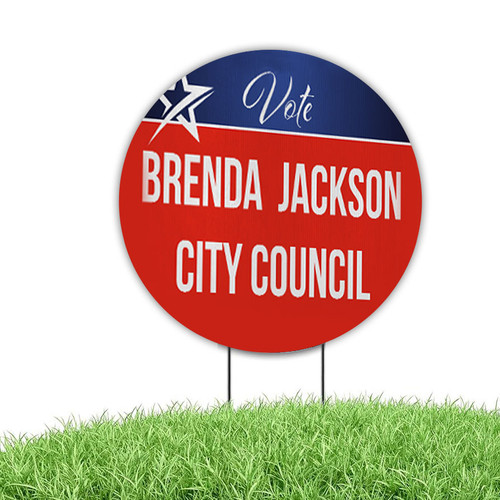 Circle Yard Signs (4-7 days) Circle Yard Signs (4-7 days)