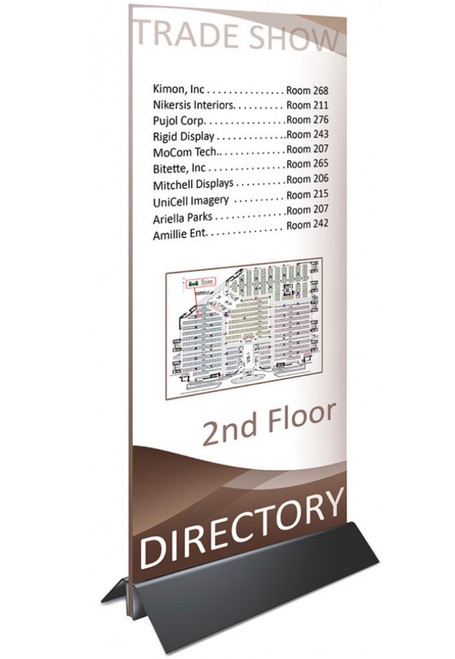 Gator Board Sign with Mightee Mount Graphic Stand