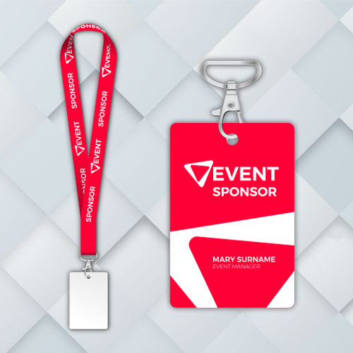 Custom Printed Lanyards and Badges