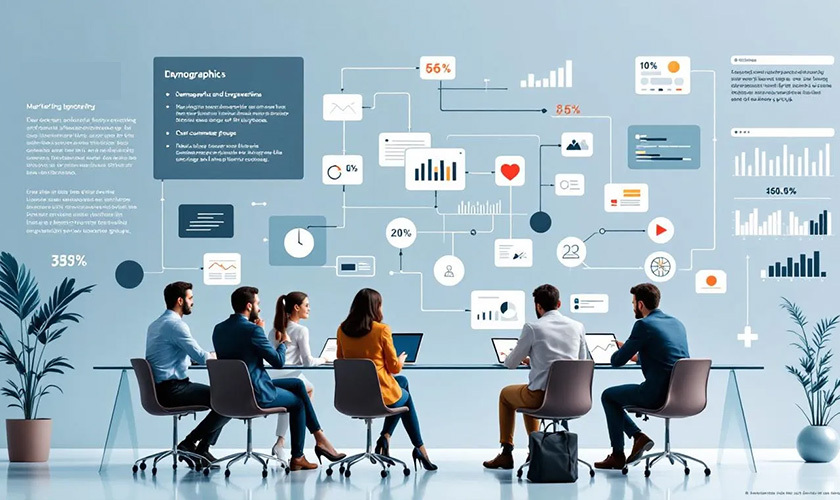 brainstorming session crafting strategies for different audience segment marketing