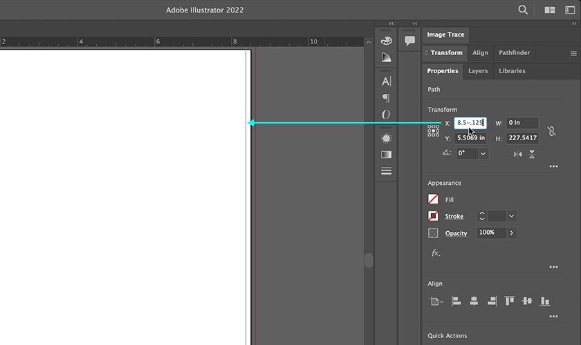 how to add a second guide in illustrator