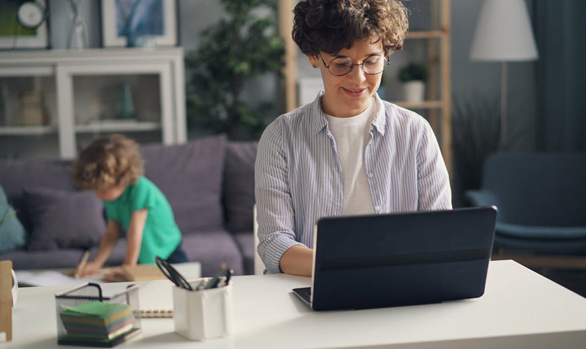 how to work from home with kids, remote work