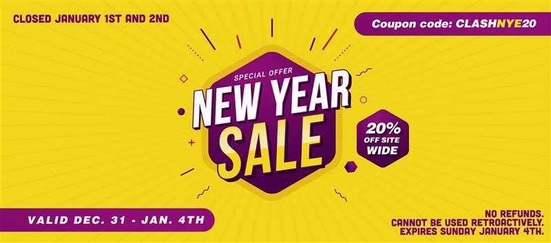 New year flash sale