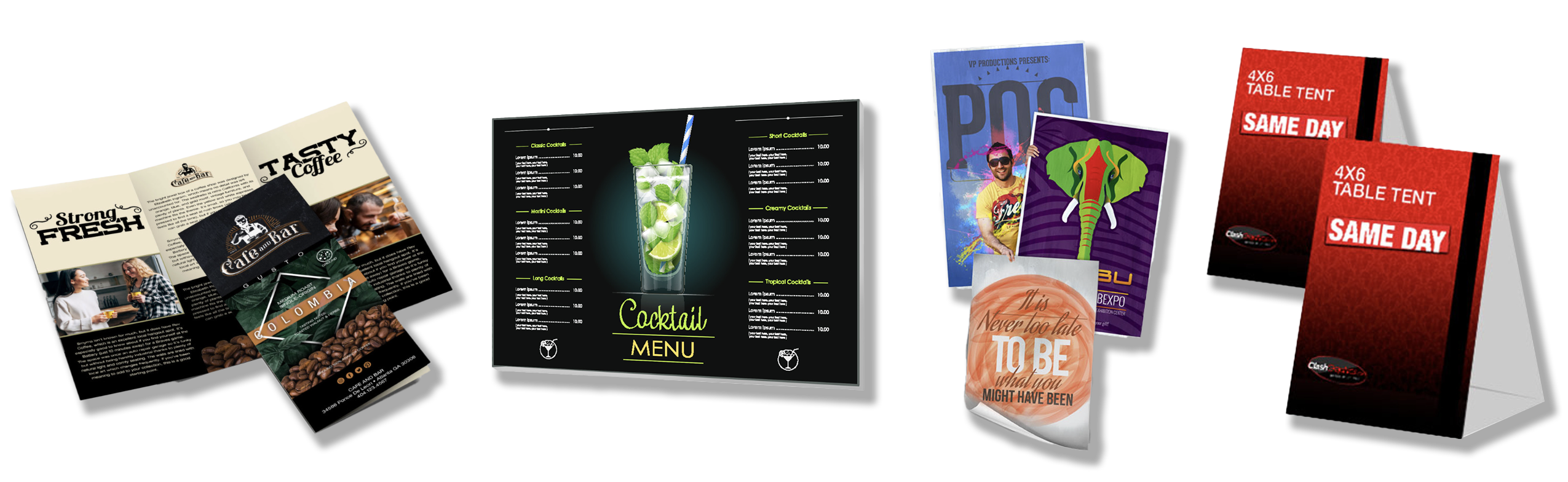 Brochures and other products