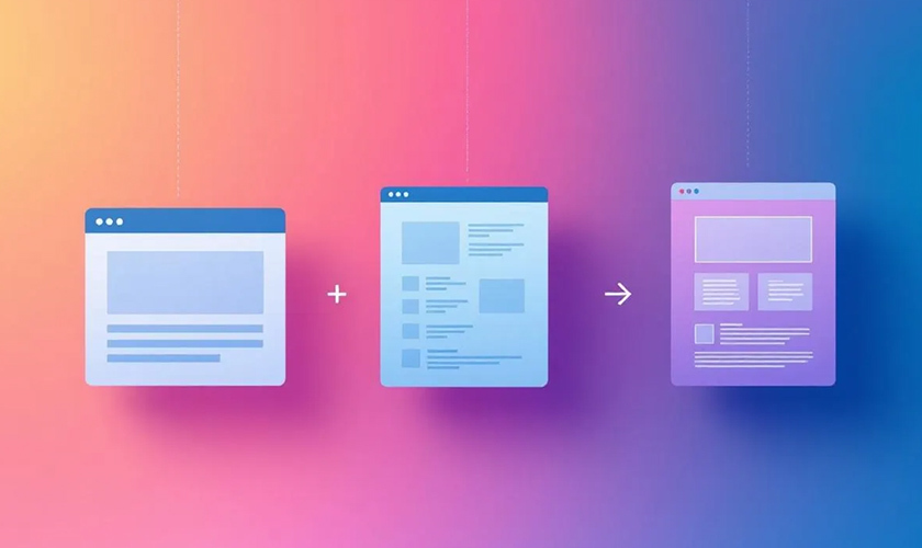 the structure of a well-planned website