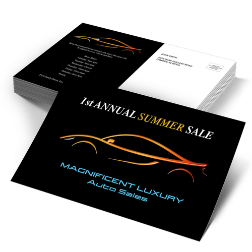 6 x 9 Postcard 16pt Stock - Clash Graphics