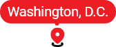 Map pin for Washington, D.C.
