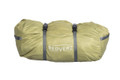 The pack size of the Hawk II Expedition Tent 