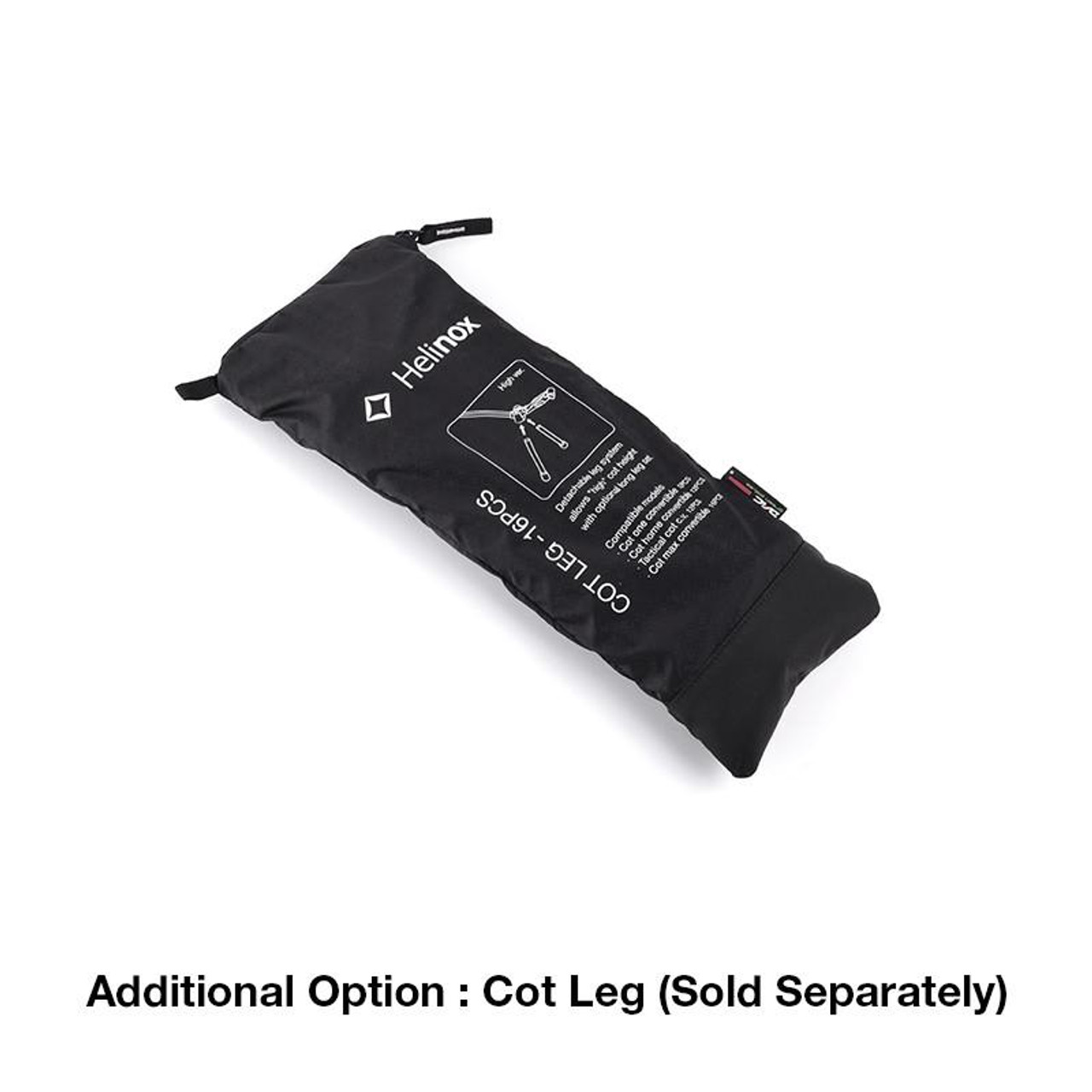 Helinox COT LEG 12pcs ブラック Helinox Cot ONE Leg Extension