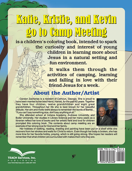 Back of Katie, Kristie, and Kevin go to Camp Meeting