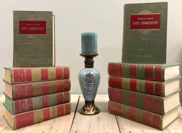 Cover and Spines image of SDA Bible Commentary (1-10) is a representative.